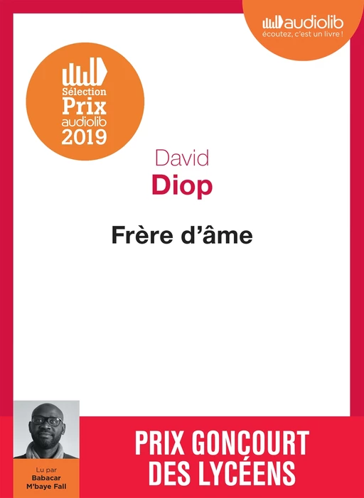 Frère d'âme - David Diop - Audiolib