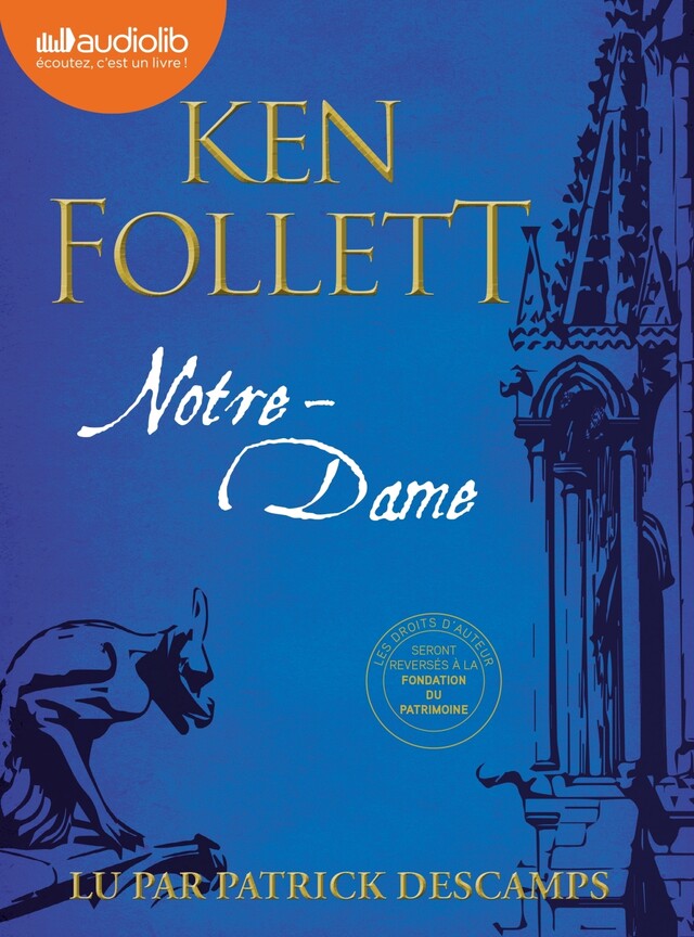 Notre-Dame - Ken Follett - Audiolib