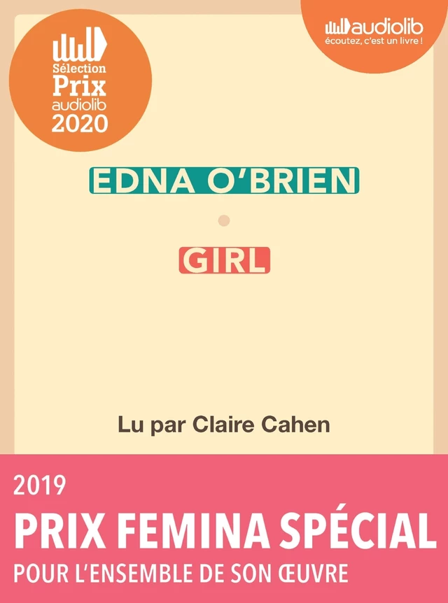 Girl - Edna O'Brien - Audiolib