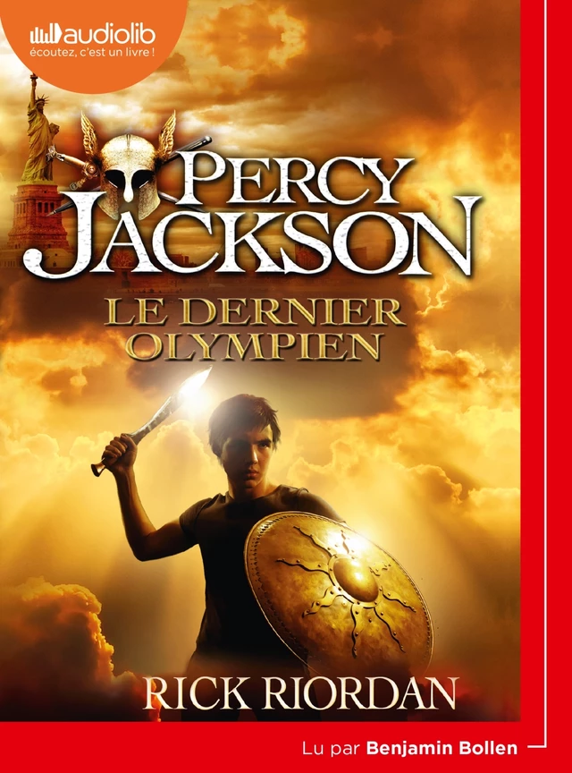 Percy Jackson 5 - Le Dernier Olympien - Rick Riordan - Audiolib