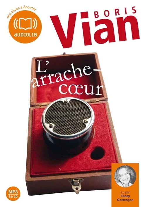 L'arrache-coeur - Boris Vian - Audiolib