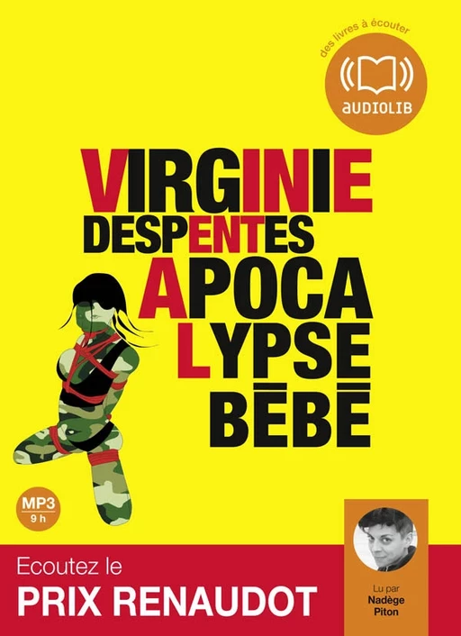 Apocalypse bébé - Virginie Despentes - Audiolib