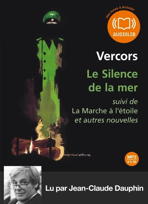 Le Silence de la mer et autres nouvelles -  Vercors - Audiolib