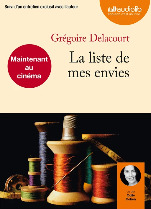 La Liste de mes envies - Grégoire Delacourt - Audiolib