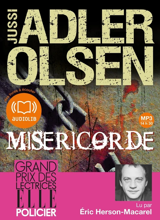 Miséricorde - La première enquête du département V - Jussi Adler-Olsen - Audiolib