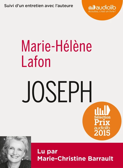 Joseph - Marie-Hélène Lafon - Audiolib