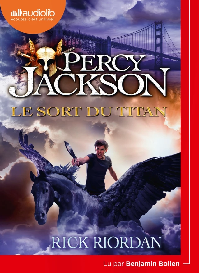 Percy Jackson 3 - Le Sort du Titan - Rick Riordan - Audiolib