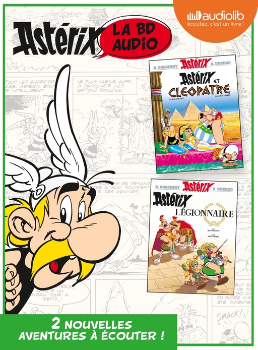 Astérix et Cléopatre / Astérix Légionnaire - Albert Uderzo, René Goscinny - Audiolib