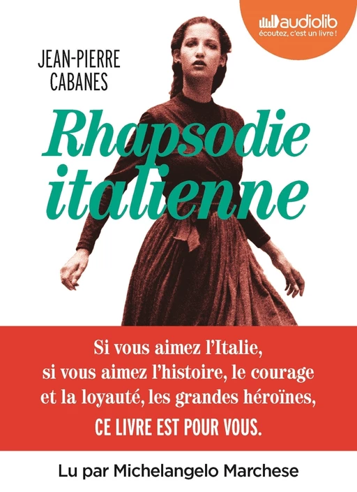 Rhapsodie italienne - Jean-Pierre Cabanes - Audiolib