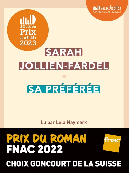 Sa préférée - Sarah Jollien-Fardel - Audiolib