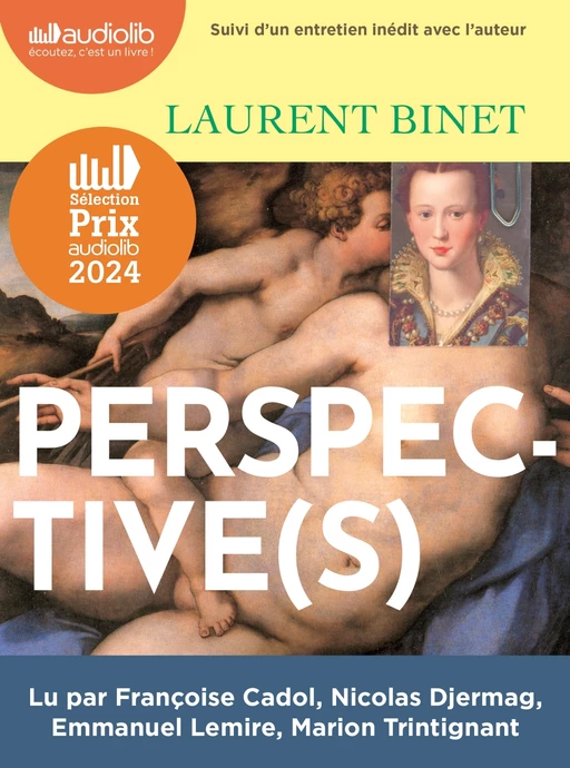 Perspective(s) - Laurent Binet - Audiolib