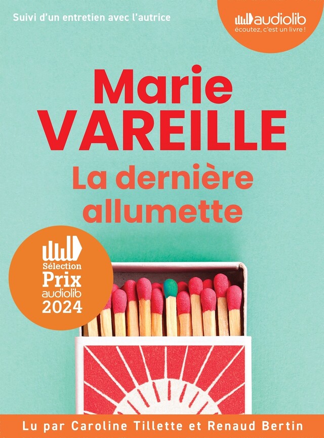La Dernière Allumette - Marie Vareille - Audiolib